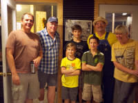 Scott Vestal, Mike Bub, Jonny Mizzone, Tommy Mizzone, Robbie Mizzone, Mike Compton, Barbara Lamb